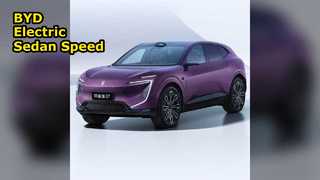 BYD इलेक्ट्रिक सेडान लक्ज़री स्पीड सीटर