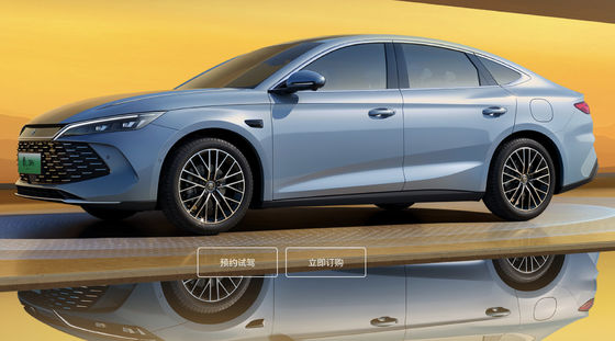 2025 BYD Qin L DMi 4-डोर 5-सीटर ईवी कारें 0.42 घंटे फास्ट चार्जिंग और एसी/डीसी समर्थन के साथ